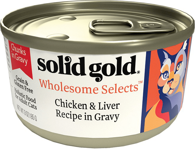 Solid Gold Wholesome Selects With Chicken & Liver In Gravy